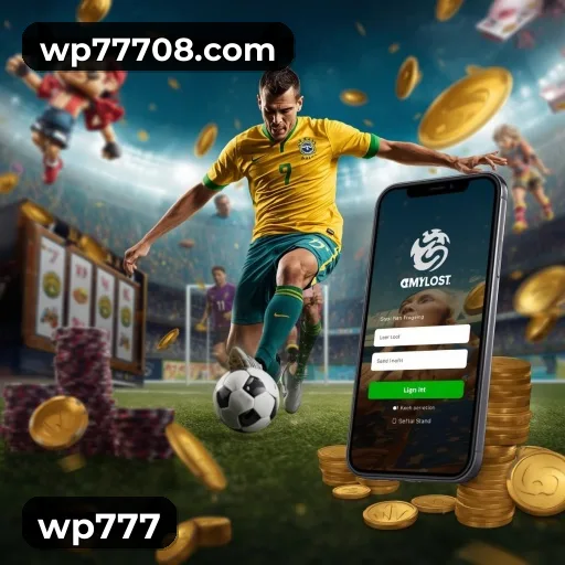 Aplicativo móvel wp777 para iOS e Android